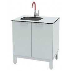 Мойка лабораторная ЛК-1500 СМС (2 раковины, 1 смеситель)