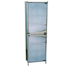 Шкаф медицинский из нержавеющей стали одностворчатый