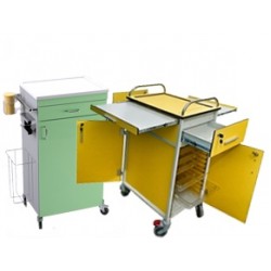 Медицинская логистика: тележки