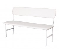 Банкетка медицинская со спинкой МД БС